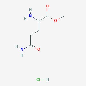 Methyl 2-amino-4-carbamoylbutanoate hydrochloride
