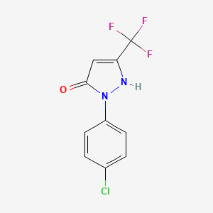 1H-Pyrazol-5-ol, 1-(4-chlorophenyl)-3-(trifluoromethyl)-