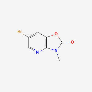 6-Bromo-3-methyl[1,3]oxazolo[4,5-b]pyridin-2(3H)-one