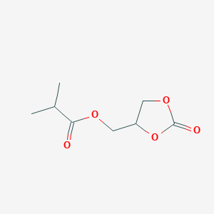 (2-Oxo-1,3-dioxolan-4-yl)methyl 2-methylpropanoate