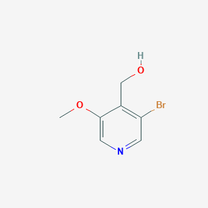 molecular formula C7H8BrNO2 B3046332 (3-Bromo-5-methoxypyridin-4-yl)methanol CAS No. 1227599-90-7