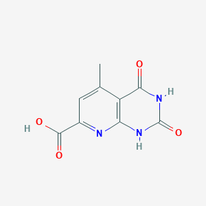 5-Methyl-2,4-dioxo-1,2,3,4-tetrahydropyrido[2,3-d]pyrimidine-7-carboxylic acid