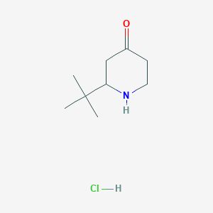 2-(tert-Butyl)piperidin-4-one hydrochloride