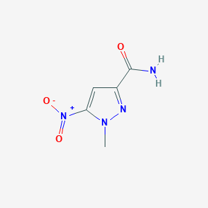1-methyl-5-nitro-1H-pyrazole-3-carboxamide