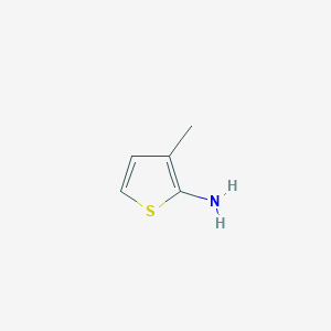 molecular formula C5H7NS B3046482 3-Methylthiophen-2-amine CAS No. 124701-06-0