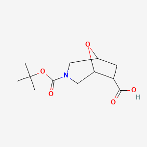 3-(Tert-butoxycarbonyl)-8-oxa-3-azabicyclo[3.2.1]octane-6-carboxylic acid