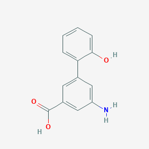 3-Amino-5-(2-hydroxyphenyl)benzoic acid