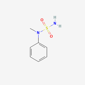 molecular formula C7H10N2O2S B3046714 Sulfamide, N-methyl-N-phenyl- CAS No. 127903-02-0