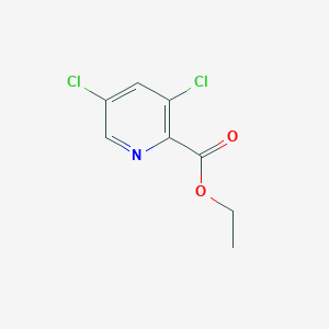 molecular formula C8H7Cl2NO2 B3046724 Ethyl 3,5-dichloropicolinate CAS No. 128073-19-8