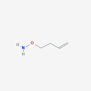 molecular formula C4H9NO B3046727 O-(but-3-en-1-yl)hydroxylamine CAS No. 128080-06-8
