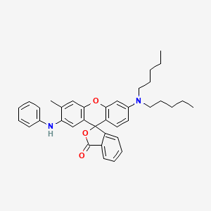 molecular formula C37H40N2O3 B3046760 Black 305 CAS No. 129473-78-5