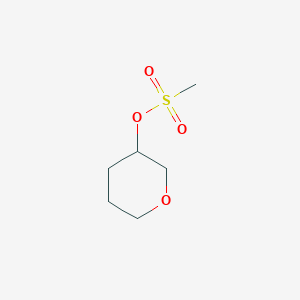 Tetrahydro-2H-pyran-3-YL methanesulfonate