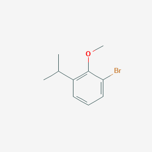 Benzene, 1-bromo-2-methoxy-3-(1-methylethyl)-