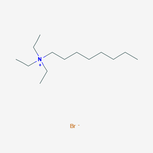 molecular formula C14H32BrN B3046781 N,N,N-Triethyloctan-1-aminium bromide CAS No. 13028-73-4