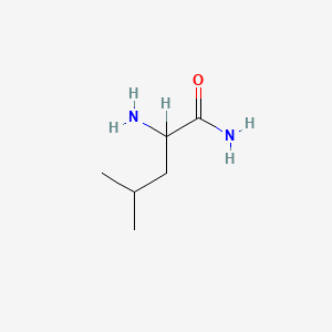 molecular formula C6H14N2O B3046803 2-Amino-4-methylpentanamide CAS No. 13079-20-4