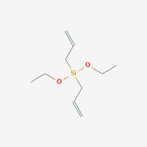 molecular formula C10H20O2Si B3046804 Diallyldiethoxysilane CAS No. 13081-67-9
