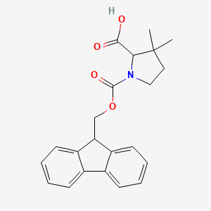 B3046829 (R,S)-Fmoc-3,3-dimethyl-proline CAS No. 1310680-20-6