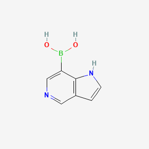(1H-Pyrrolo[3,2-c]pyridin-7-yl)boronic acid