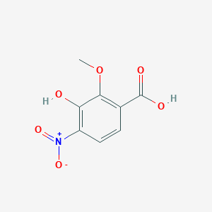 3-Hydroxy-2-methoxy-4-nitrobenzoic acid