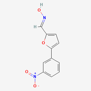 (E)-5-(3-nitrophenyl)furan-2-carbaldehyde oxime