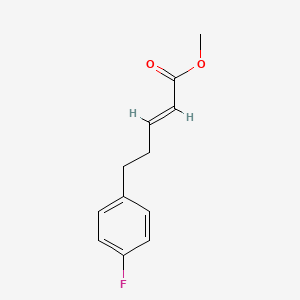 Methyl 5-(4-fluorophenyl)pent-2-enoate