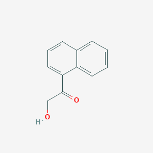 molecular formula C12H10O2 B3046864 2-Hydroxy-1-(1-naphthyl)ethanone CAS No. 131496-21-4