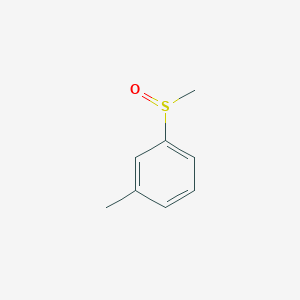 B3046866 1-Methyl-3-methylsulfinylbenzene CAS No. 13150-71-5