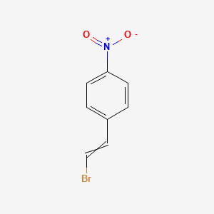 molecular formula C8H6BrNO2 B3046878 Benzene, 1-(2-bromoethenyl)-4-nitro- CAS No. 13161-29-0