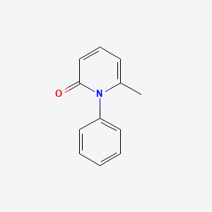 B3046886 2(1H)-Pyridinone, 6-methyl-1-phenyl- CAS No. 13179-27-6