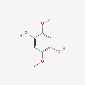 molecular formula C8H10O4 B3046909 2,5-Dimethoxybenzene-1,4-diol CAS No. 13239-13-9