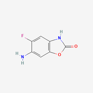 2(3H)-Benzoxazolone, 6-amino-5-fluoro-