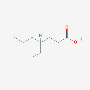 molecular formula C9H18O2 B3046924 4-Ethylheptanoic acid CAS No. 132735-95-6