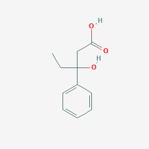 3-Hydroxy-3-phenylpentanoic acid