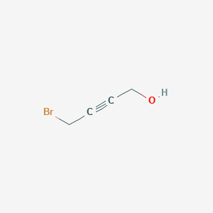 molecular formula C4H5BrO B3046928 4-bromobut-2-yn-1-ol CAS No. 13280-08-5