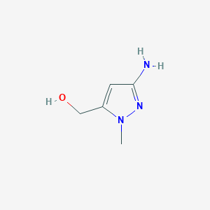 (3-amino-1-methyl-1H-pyrazol-5-yl)methanol