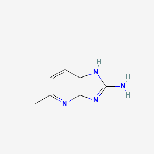 5,7-dimethyl-1H-imidazo[4,5-b]pyridin-2-amine