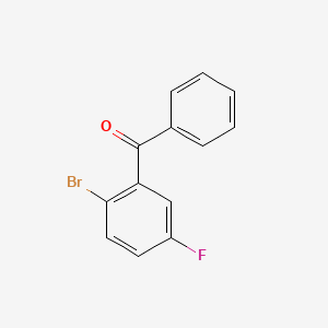 (2-Bromo-5-fluorophenyl)(phenyl)methanone
