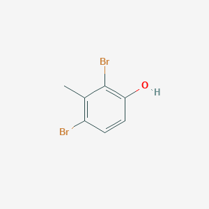 molecular formula C7H6Br2O B3046973 2,4-Dibromo-3-methylphenol CAS No. 13321-75-0