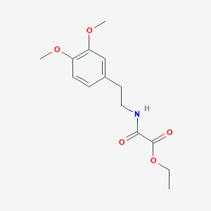 Ethyl {[2-(3,4-dimethoxyphenyl)ethyl]amino}(oxo)acetate