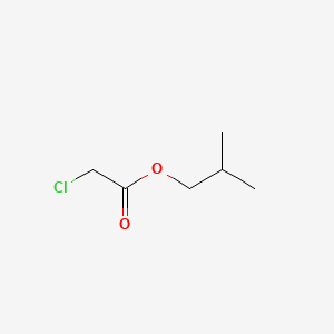 molecular formula C6H11ClO2 B3047006 Acetic acid, chloro-, 2-methylpropyl ester CAS No. 13361-35-8