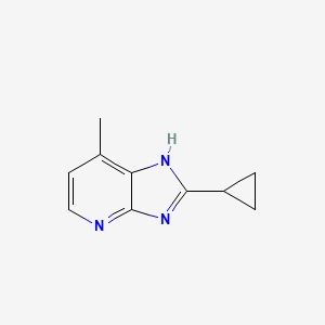 2-Cyclopropyl-7-methyl-1H-imidazo[4,5-b]pyridine
