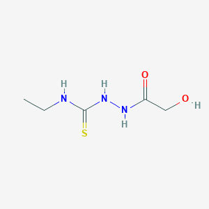 N-Ethyl-2-glycoloylhydrazinecarbothioamide