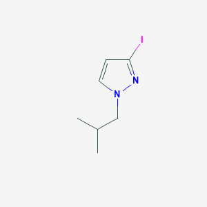 3-iodo-1-isobutyl-1{H}-pyrazole