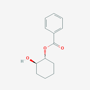 molecular formula C13H16O3 B304715 2-Hydroxycyclohexyl benzoate 