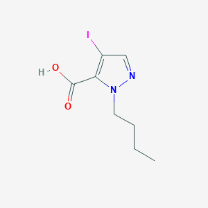 1-Butyl-4-iodo-1H-pyrazole-5-carboxylic acid