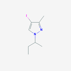 1-(sec-Butyl)-4-iodo-3-methyl-1H-pyrazole