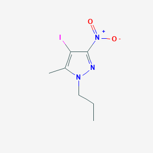 4-Iodo-5-methyl-3-nitro-1-propyl-1H-pyrazole