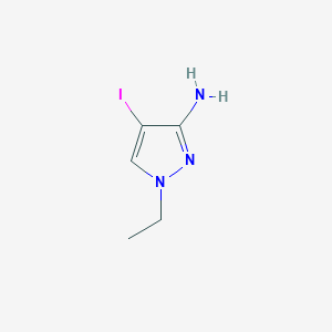 1-Ethyl-4-iodo-1H-pyrazol-3-amine