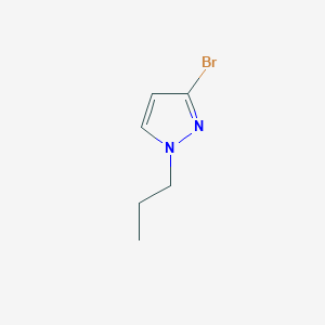 molecular formula C6H9BrN2 B3047190 3-Bromo-1-propyl-1H-pyrazole CAS No. 1354706-10-7