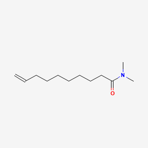 molecular formula C12H23NO B3047224 9-Decenamide, N,N-dimethyl- CAS No. 1356964-77-6